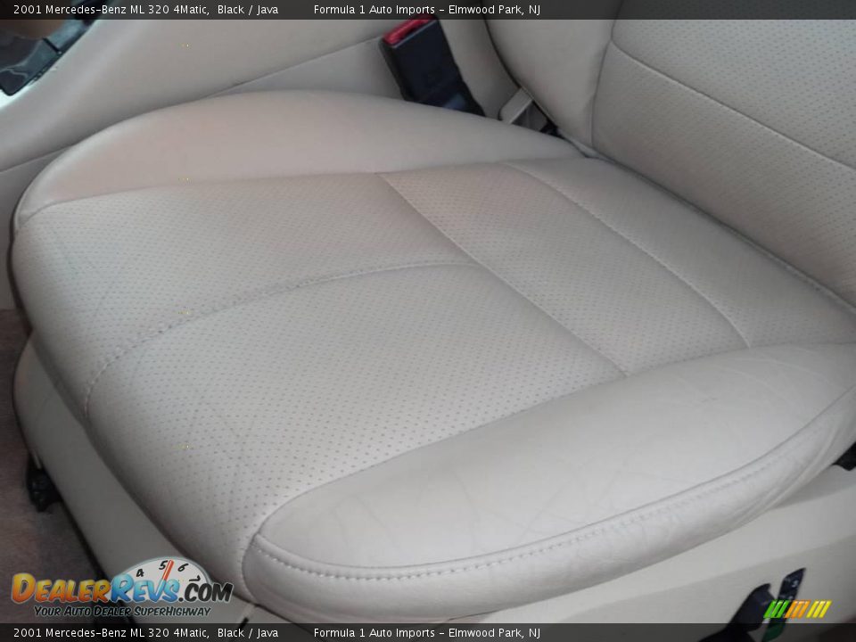 2001 Mercedes-Benz ML 320 4Matic Black / Java Photo #29