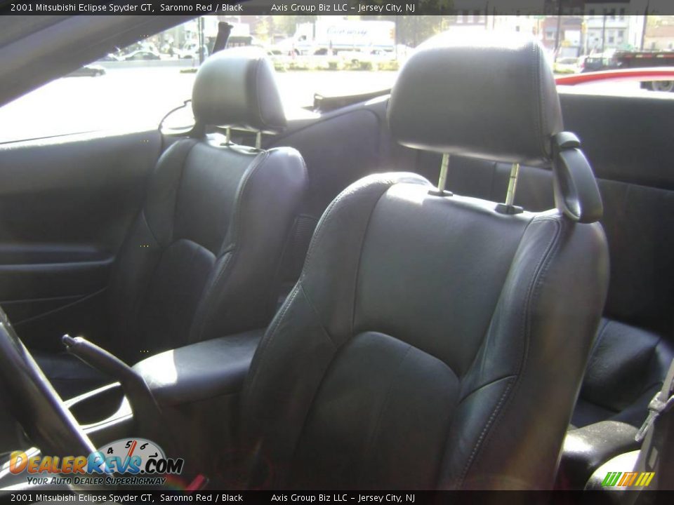 2001 Mitsubishi Eclipse Spyder GT Saronno Red / Black Photo #14