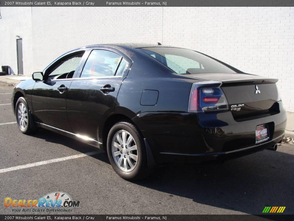 2007 Mitsubishi Galant ES Kalapana Black / Gray Photo #5