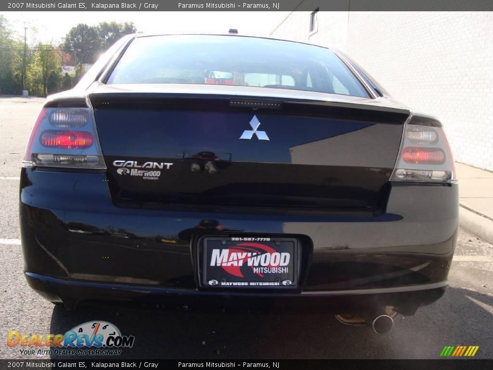 2007 Mitsubishi Galant ES Kalapana Black / Gray Photo #6