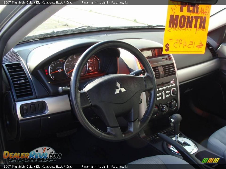 2007 Mitsubishi Galant ES Kalapana Black / Gray Photo #9