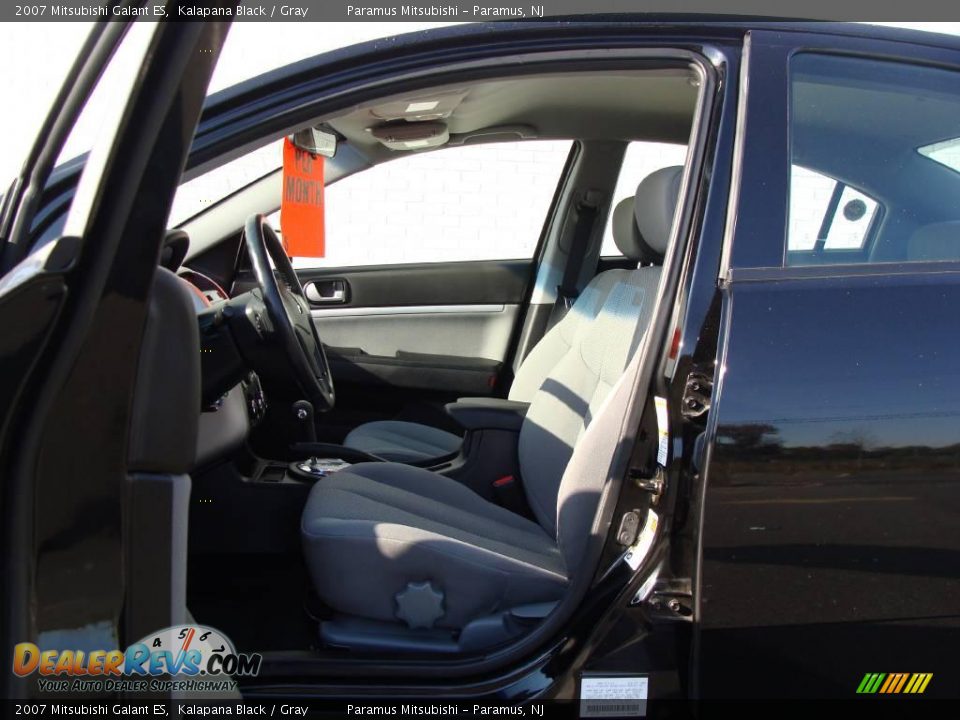 2007 Mitsubishi Galant ES Kalapana Black / Gray Photo #10