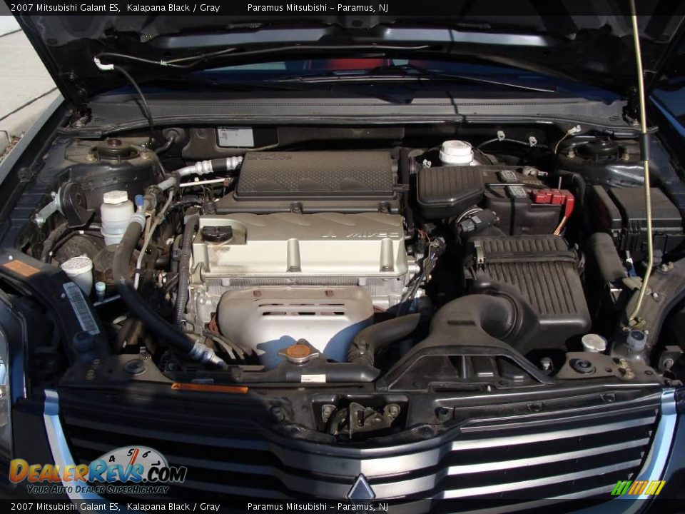 2007 Mitsubishi Galant ES Kalapana Black / Gray Photo #15