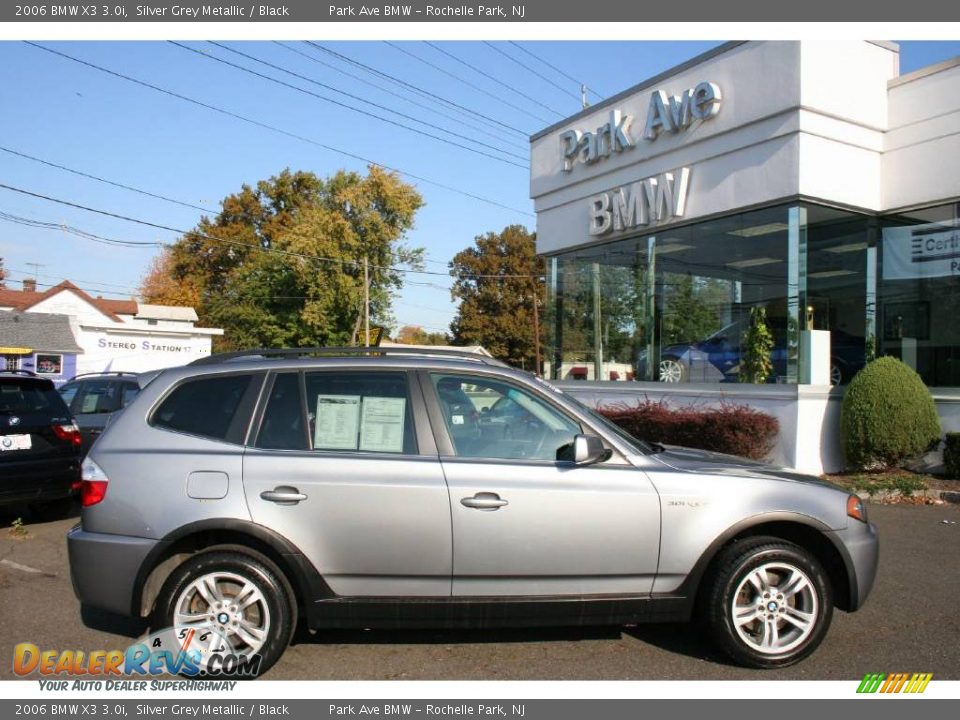 2006 BMW X3 3.0i Silver Grey Metallic / Black Photo #1