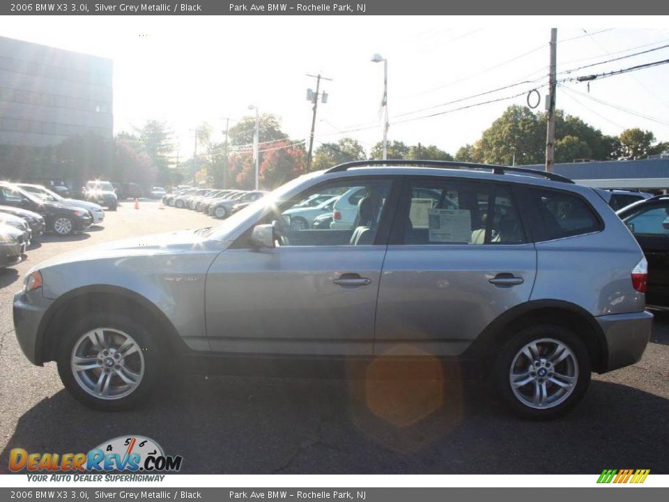 2006 BMW X3 3.0i Silver Grey Metallic / Black Photo #5