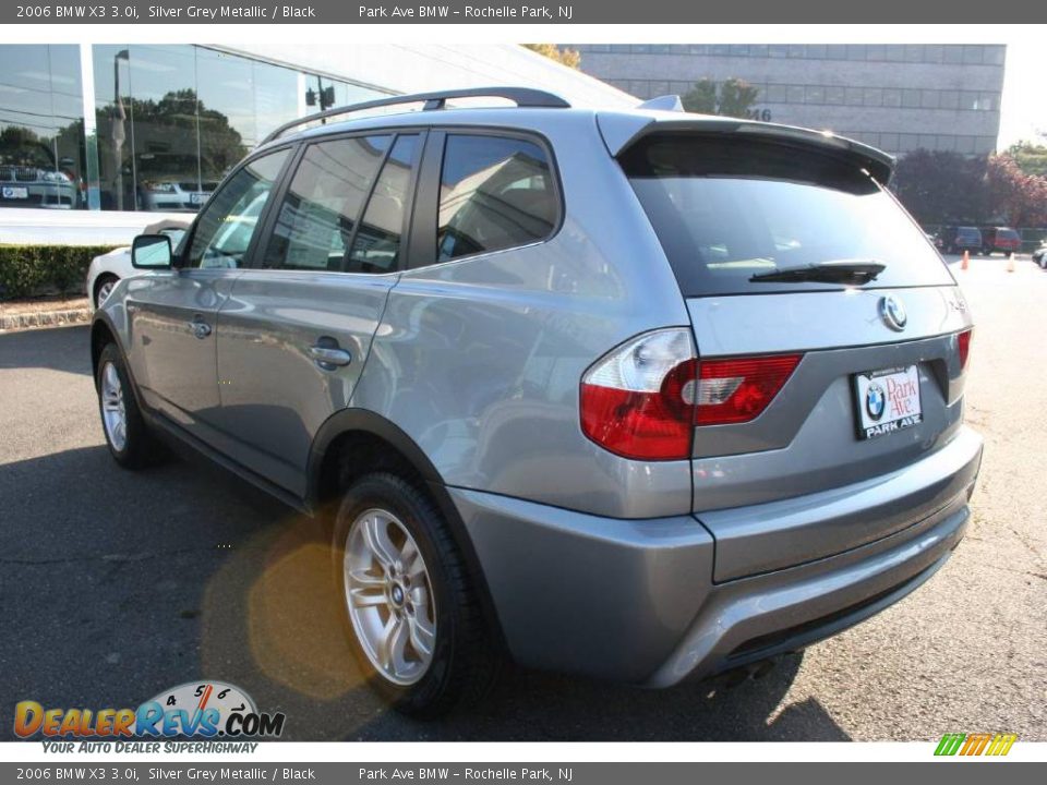 2006 BMW X3 3.0i Silver Grey Metallic / Black Photo #6