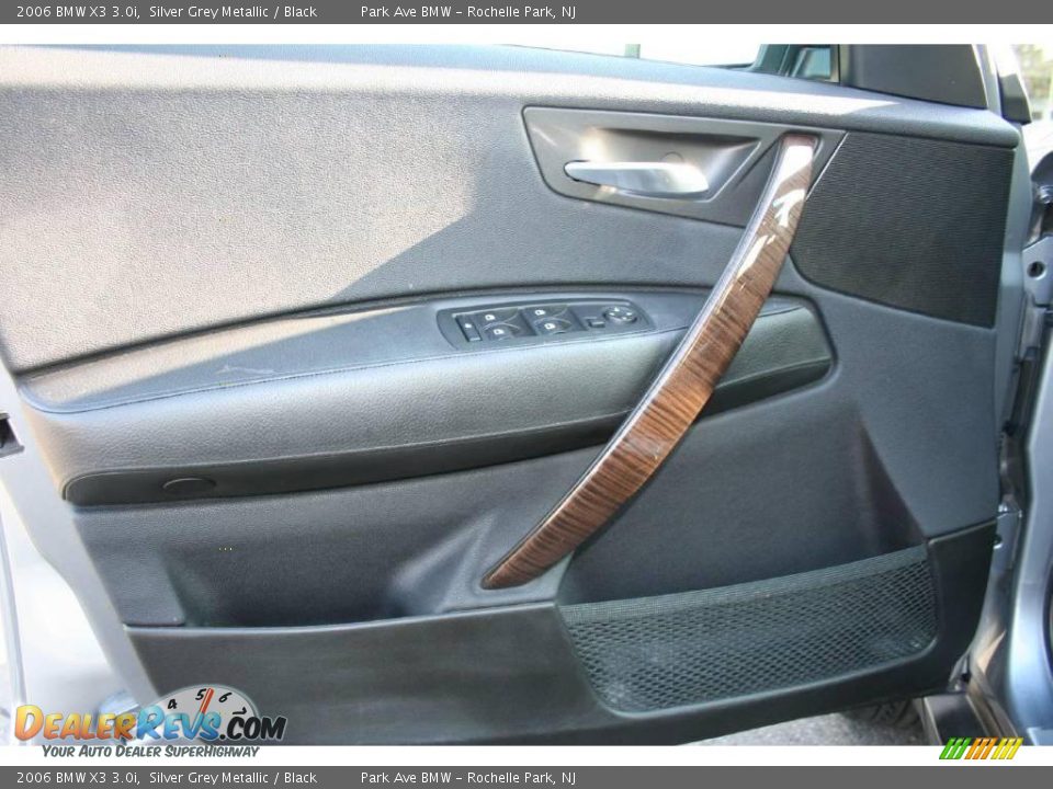 2006 BMW X3 3.0i Silver Grey Metallic / Black Photo #9