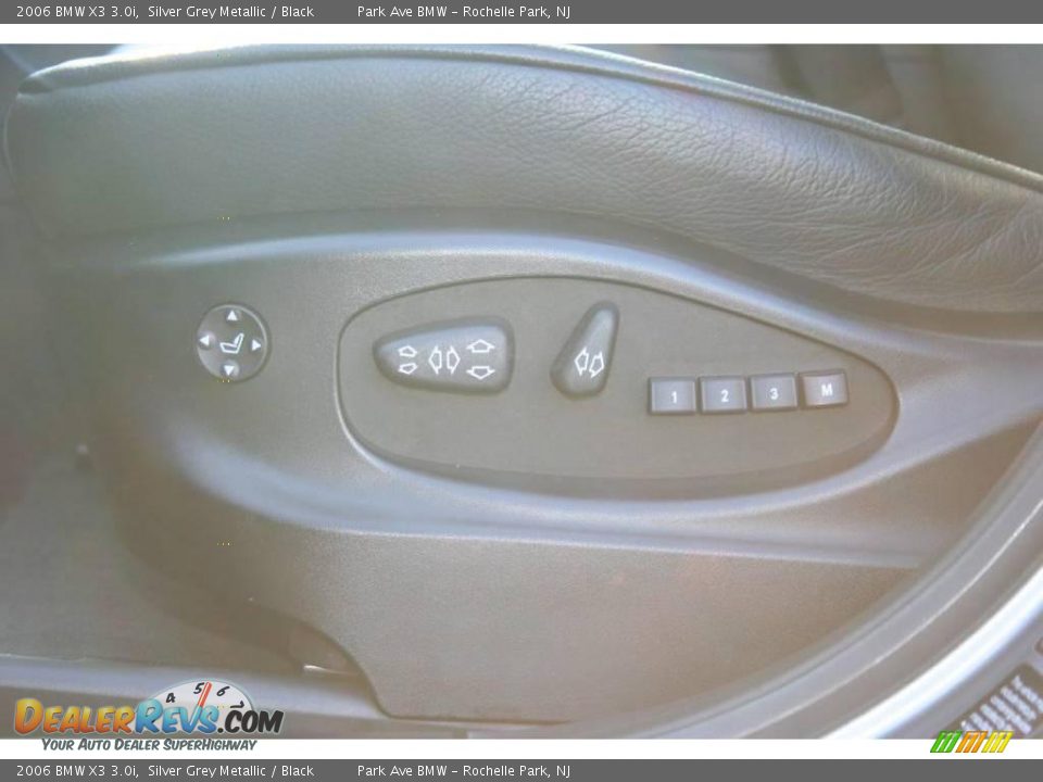2006 BMW X3 3.0i Silver Grey Metallic / Black Photo #11