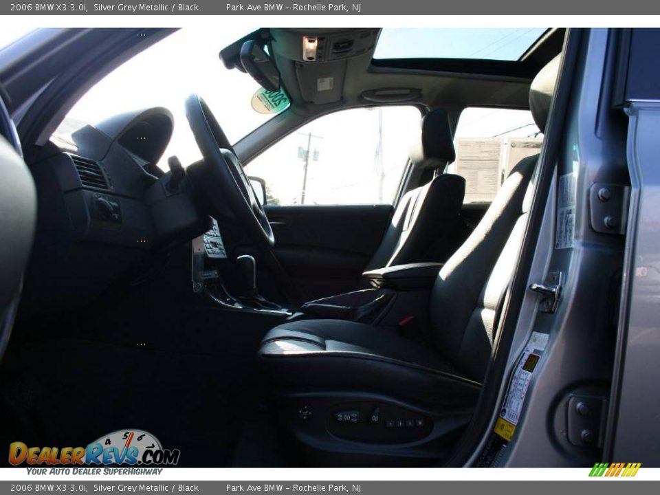 2006 BMW X3 3.0i Silver Grey Metallic / Black Photo #12