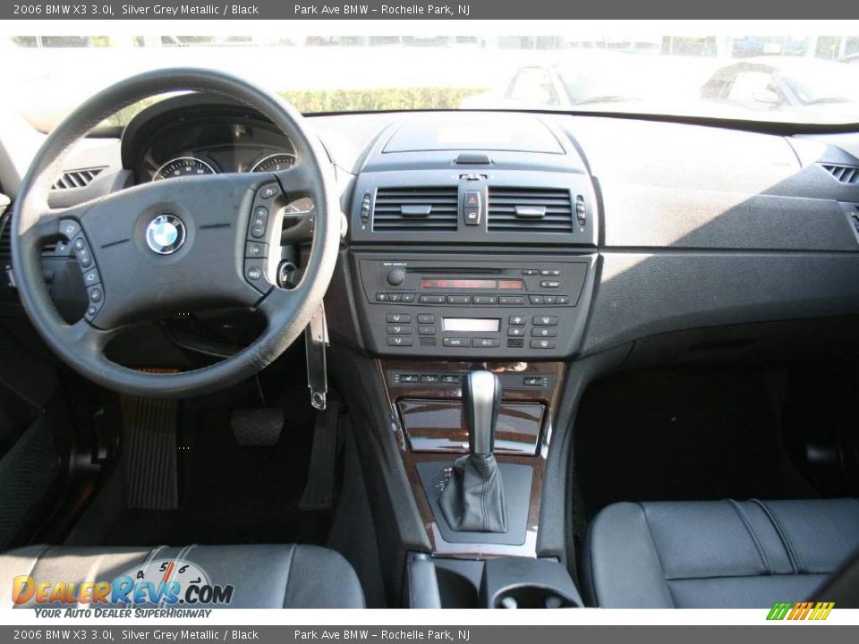 2006 BMW X3 3.0i Silver Grey Metallic / Black Photo #13