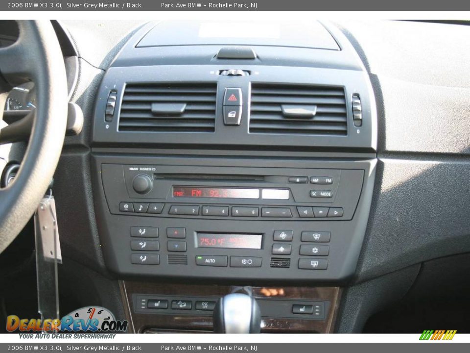 2006 BMW X3 3.0i Silver Grey Metallic / Black Photo #16