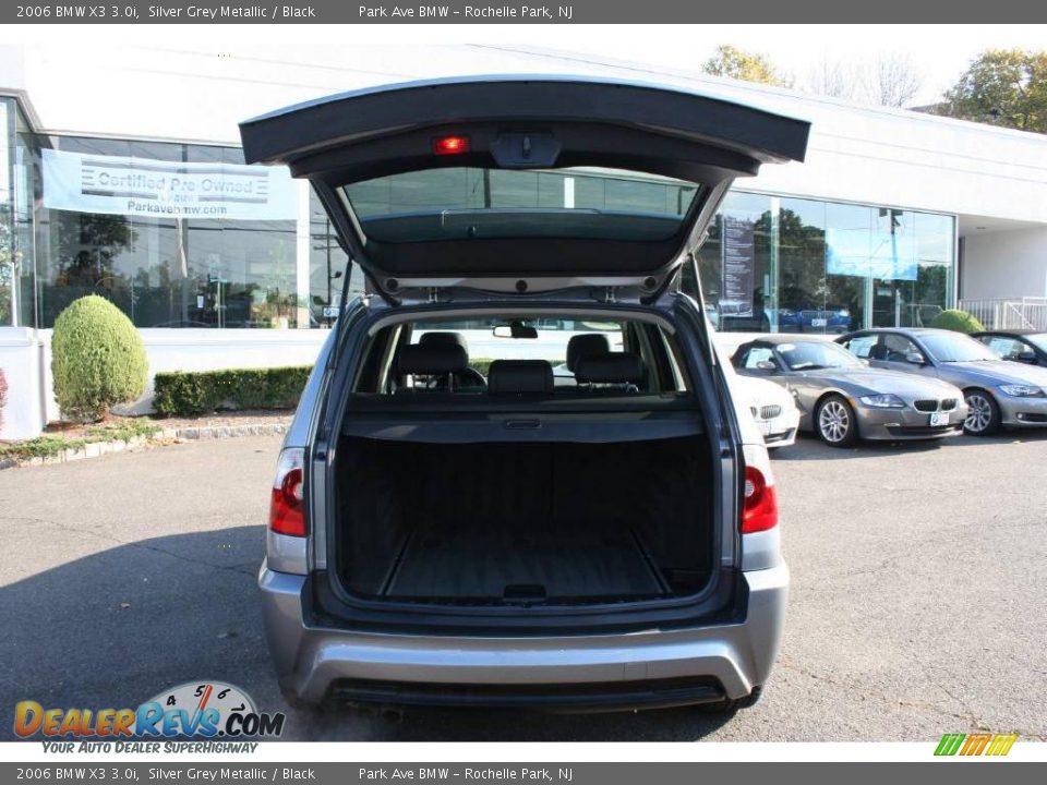2006 BMW X3 3.0i Silver Grey Metallic / Black Photo #18