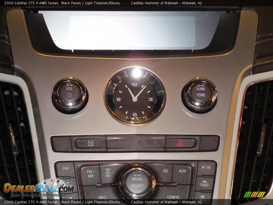 2009 Cadillac CTS 4 AWD Sedan Black Raven / Light Titanium/Ebony Photo #11