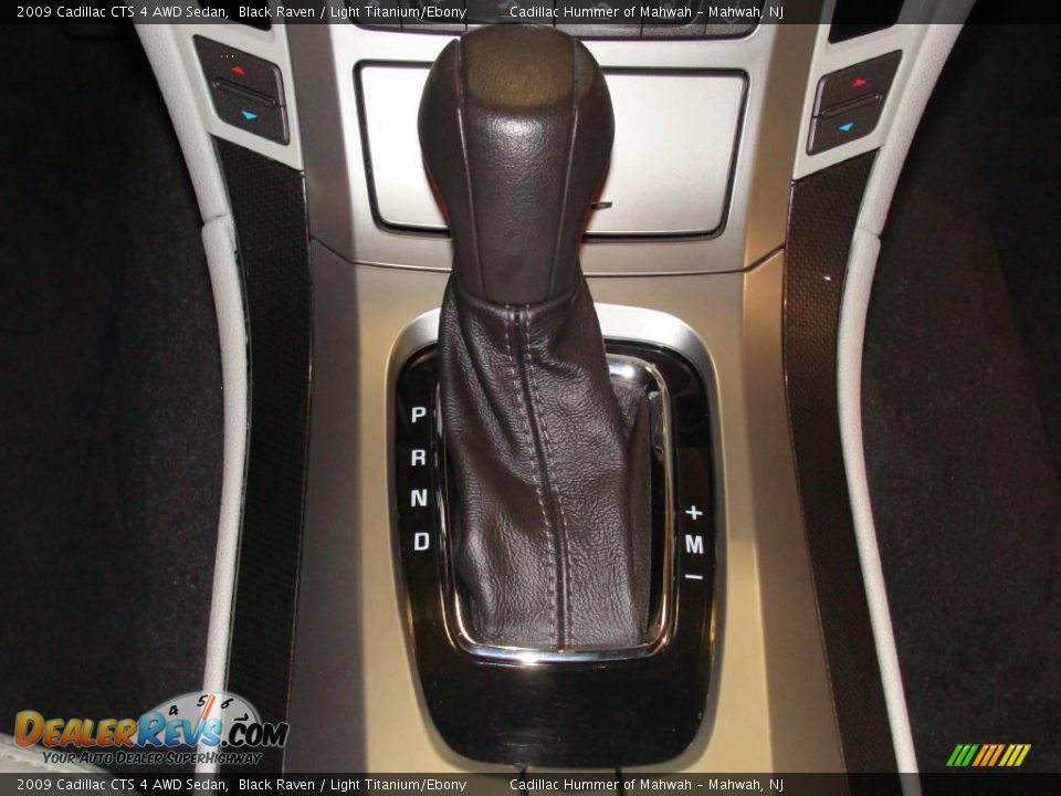 2009 Cadillac CTS 4 AWD Sedan Black Raven / Light Titanium/Ebony Photo #12