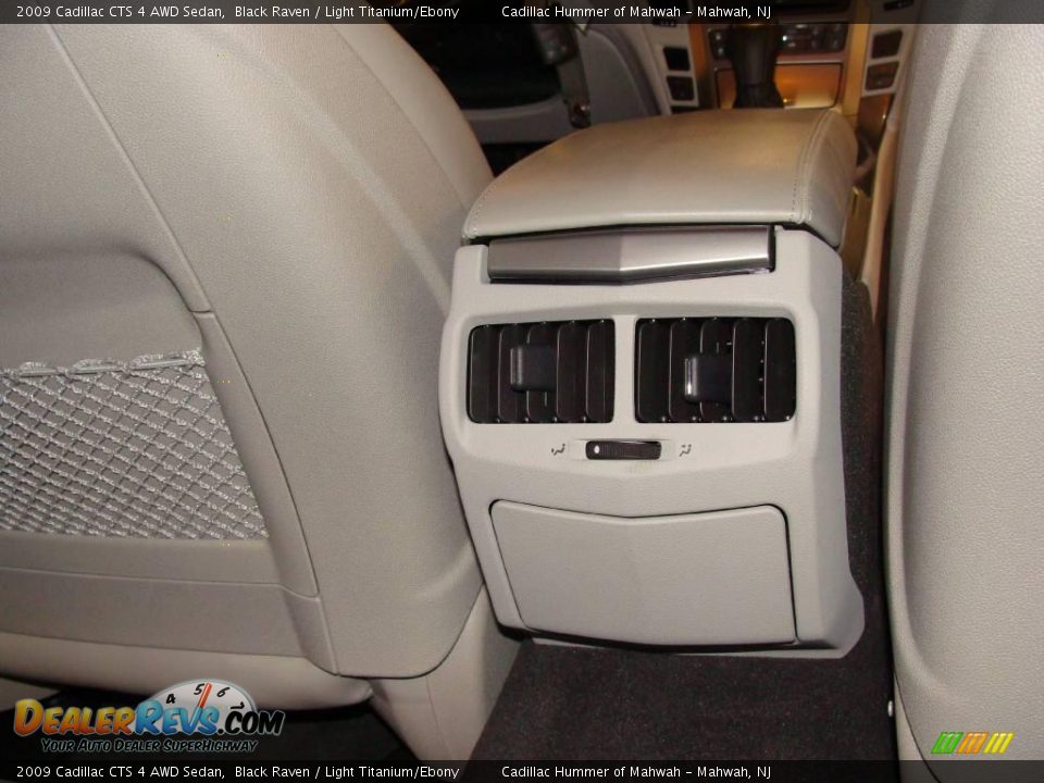 2009 Cadillac CTS 4 AWD Sedan Black Raven / Light Titanium/Ebony Photo #15