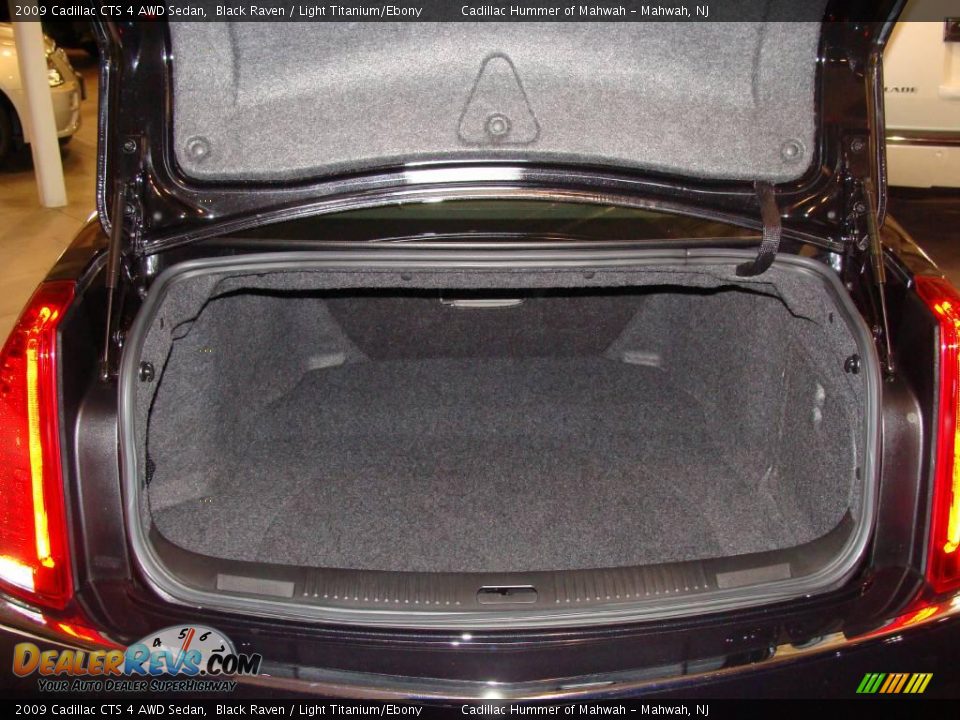 2009 Cadillac CTS 4 AWD Sedan Black Raven / Light Titanium/Ebony Photo #18