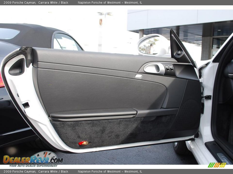 2009 Porsche Cayman Carrara White / Black Photo #14