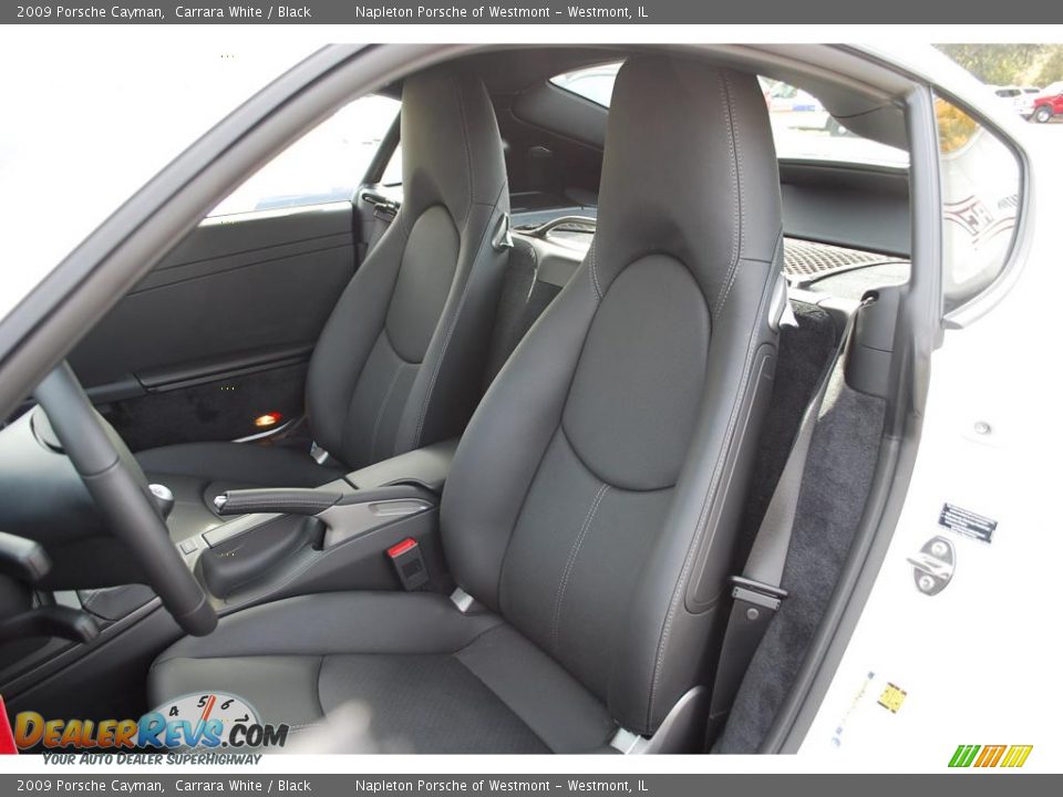 2009 Porsche Cayman Carrara White / Black Photo #15