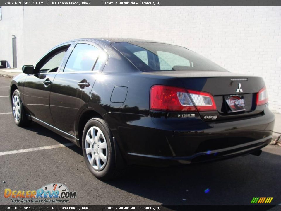 2009 Mitsubishi Galant ES Kalapana Black / Black Photo #5