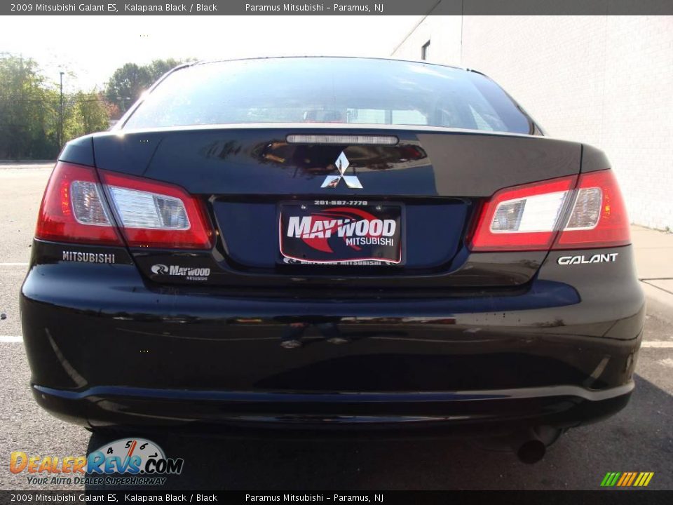 2009 Mitsubishi Galant ES Kalapana Black / Black Photo #6