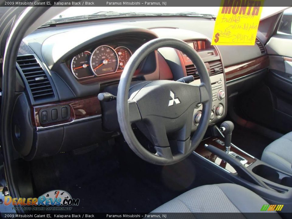2009 Mitsubishi Galant ES Kalapana Black / Black Photo #9