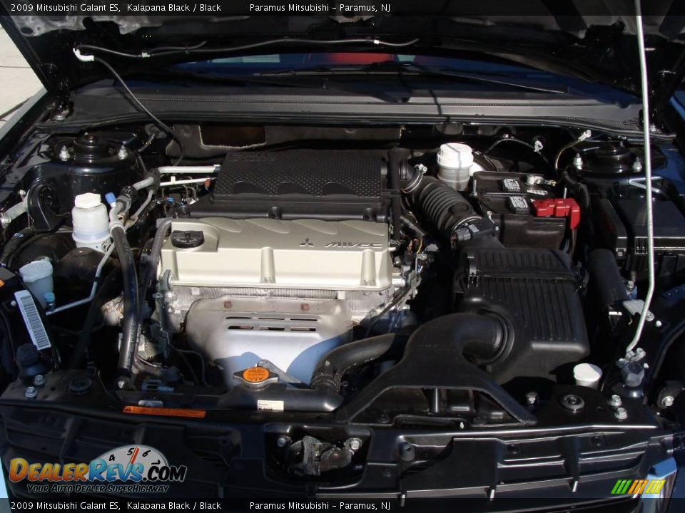 2009 Mitsubishi Galant ES Kalapana Black / Black Photo #15