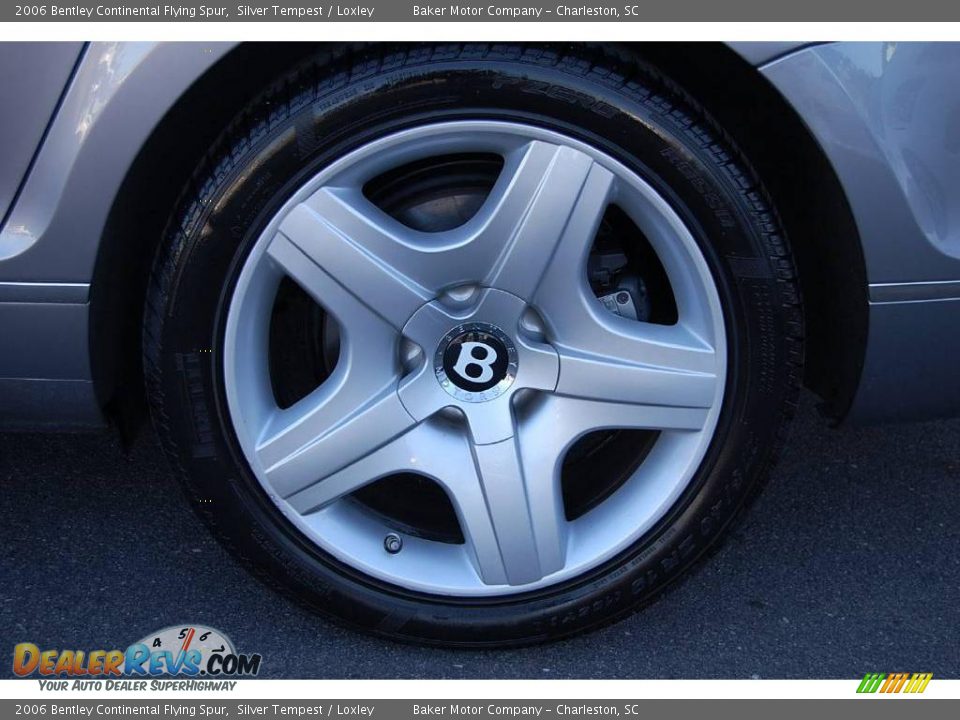 2006 Bentley Continental Flying Spur Silver Tempest / Loxley Photo #23