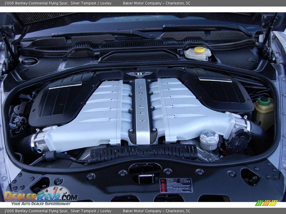 2006 Bentley Continental Flying Spur Silver Tempest / Loxley Photo #25