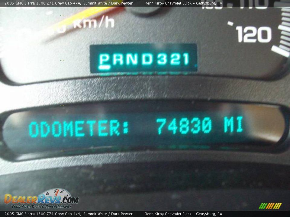 2005 GMC Sierra 1500 Z71 Crew Cab 4x4 Summit White / Dark Pewter Photo #17