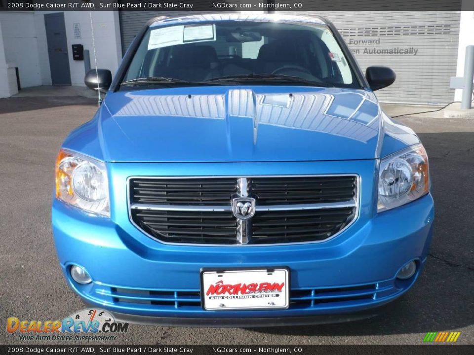 2008 Dodge Caliber R/T AWD Surf Blue Pearl / Dark Slate Gray Photo #2