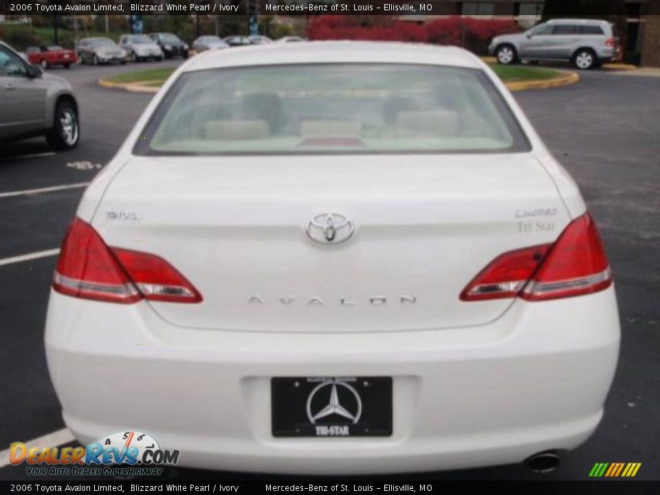 2006 Toyota Avalon Limited Blizzard White Pearl / Ivory Photo #11