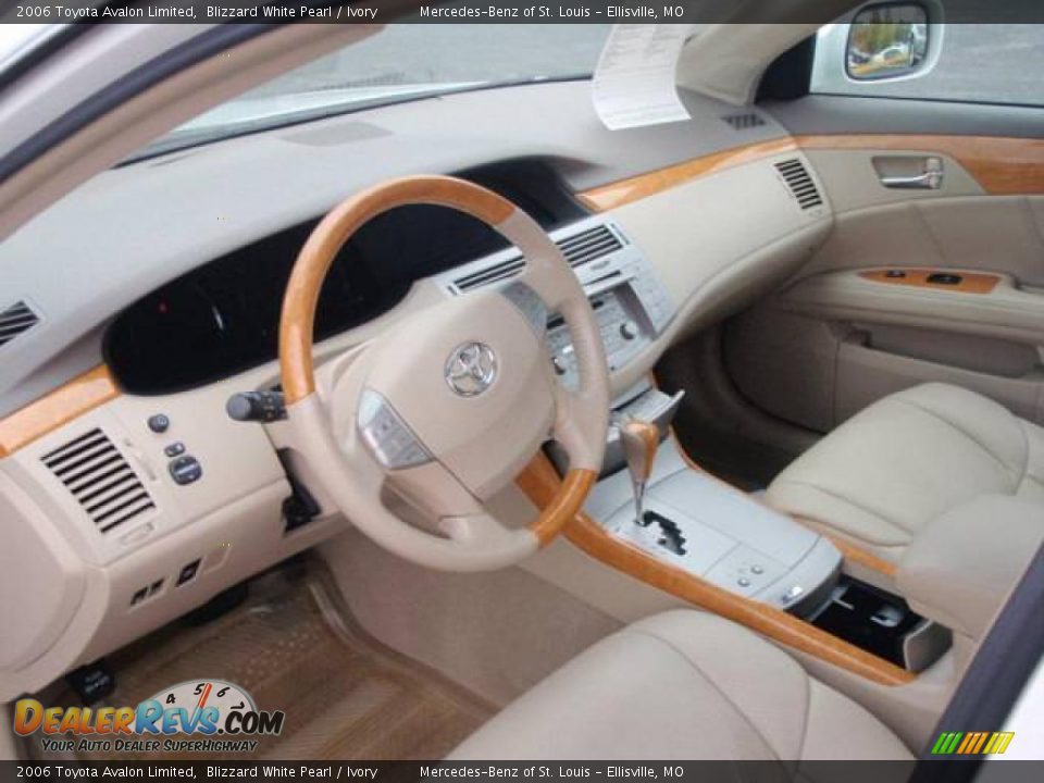 2006 Toyota Avalon Limited Blizzard White Pearl / Ivory Photo #23