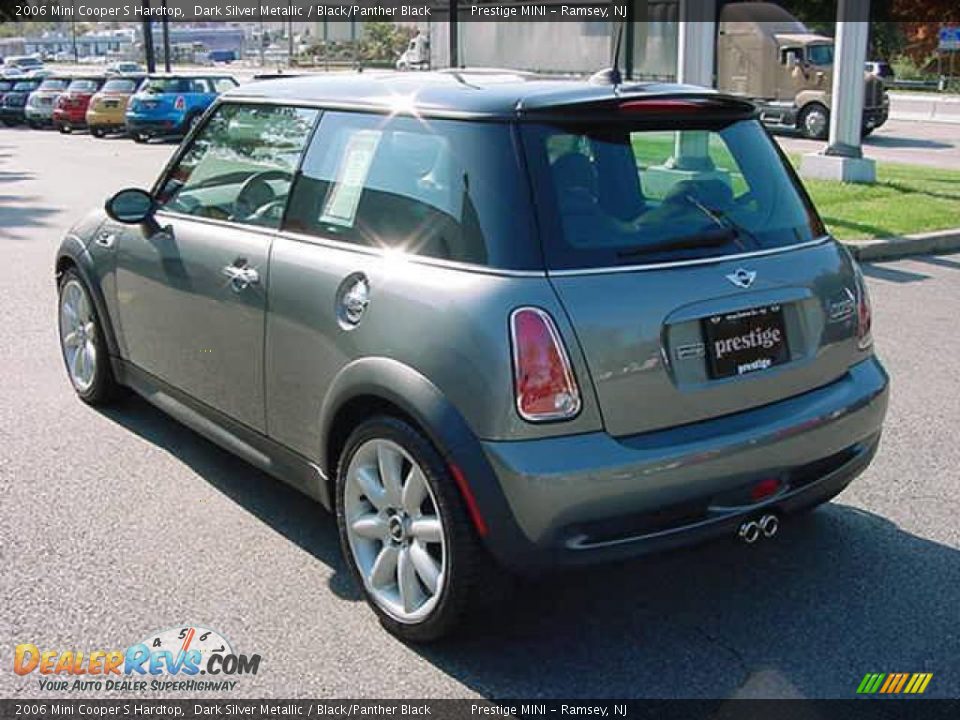 2006 Mini Cooper S Hardtop Dark Silver Metallic / Black/Panther Black Photo #2