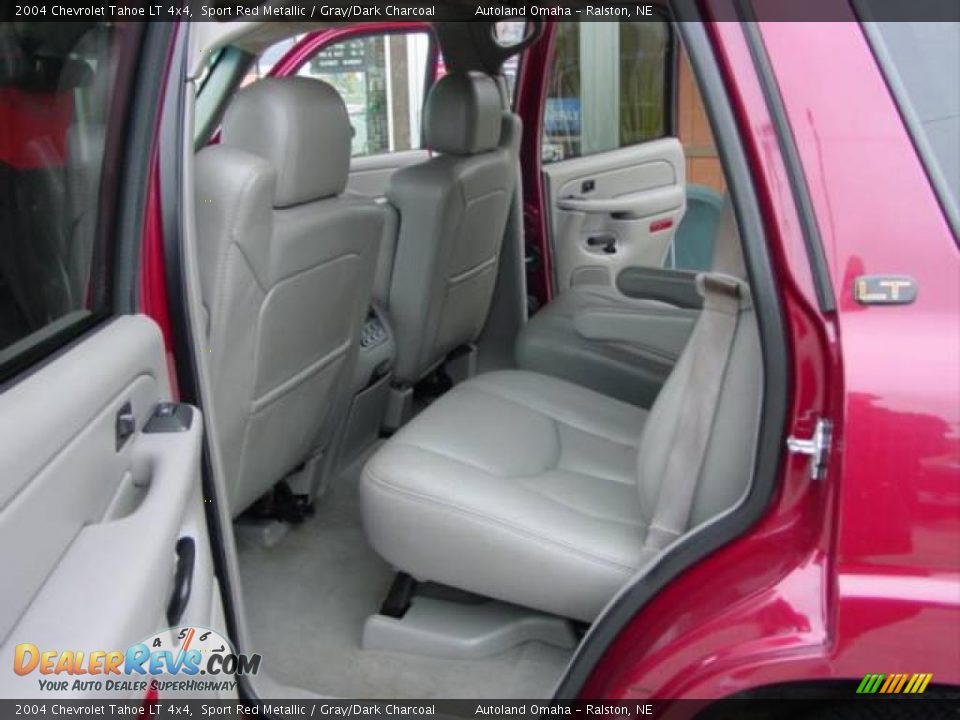 2004 Chevrolet Tahoe LT 4x4 Sport Red Metallic / Gray/Dark Charcoal Photo #4