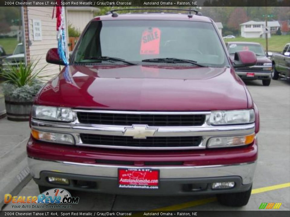 2004 Chevrolet Tahoe LT 4x4 Sport Red Metallic / Gray/Dark Charcoal Photo #6