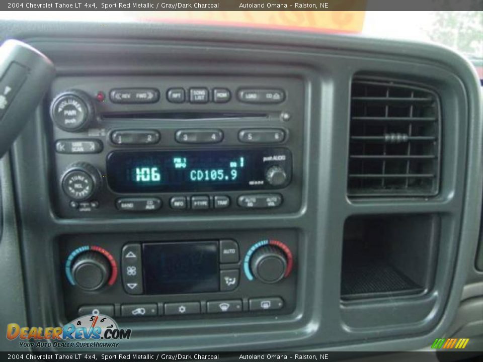 2004 Chevrolet Tahoe LT 4x4 Sport Red Metallic / Gray/Dark Charcoal Photo #10