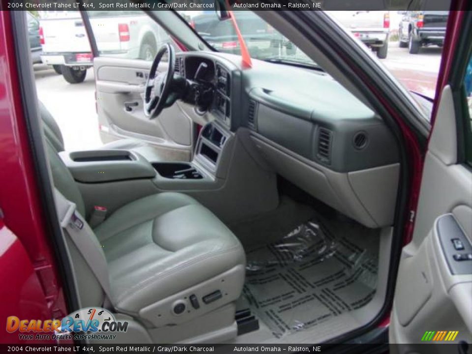 2004 Chevrolet Tahoe LT 4x4 Sport Red Metallic / Gray/Dark Charcoal Photo #15