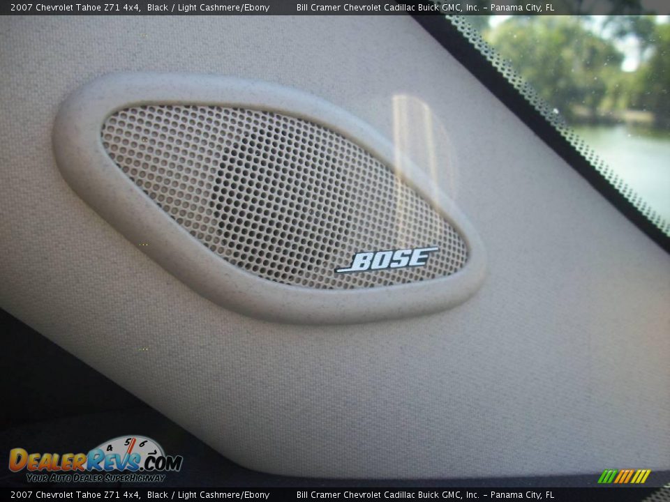 2007 Chevrolet Tahoe Z71 4x4 Black / Light Cashmere/Ebony Photo #11
