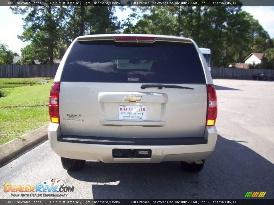 2007 Chevrolet Tahoe LT Gold Mist Metallic / Light Cashmere/Ebony Photo #4