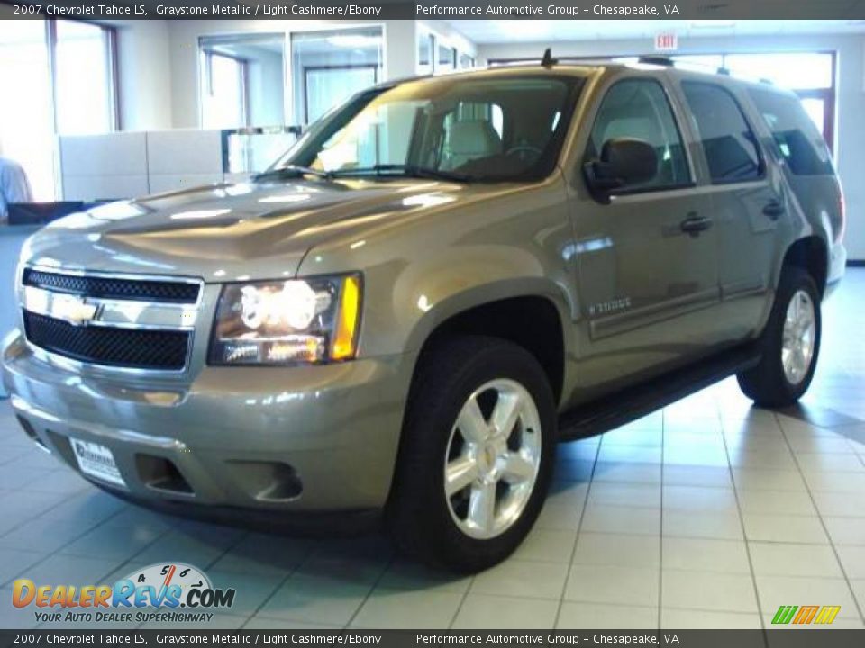 2007 Chevrolet Tahoe LS Graystone Metallic / Light Cashmere/Ebony Photo #1