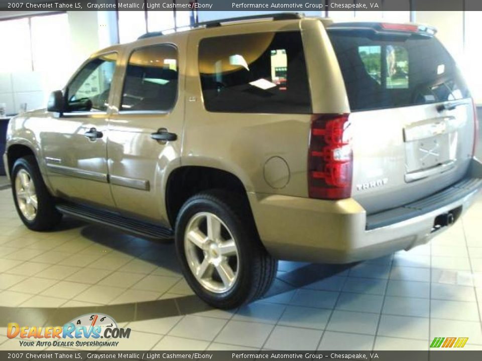 2007 Chevrolet Tahoe LS Graystone Metallic / Light Cashmere/Ebony Photo #3