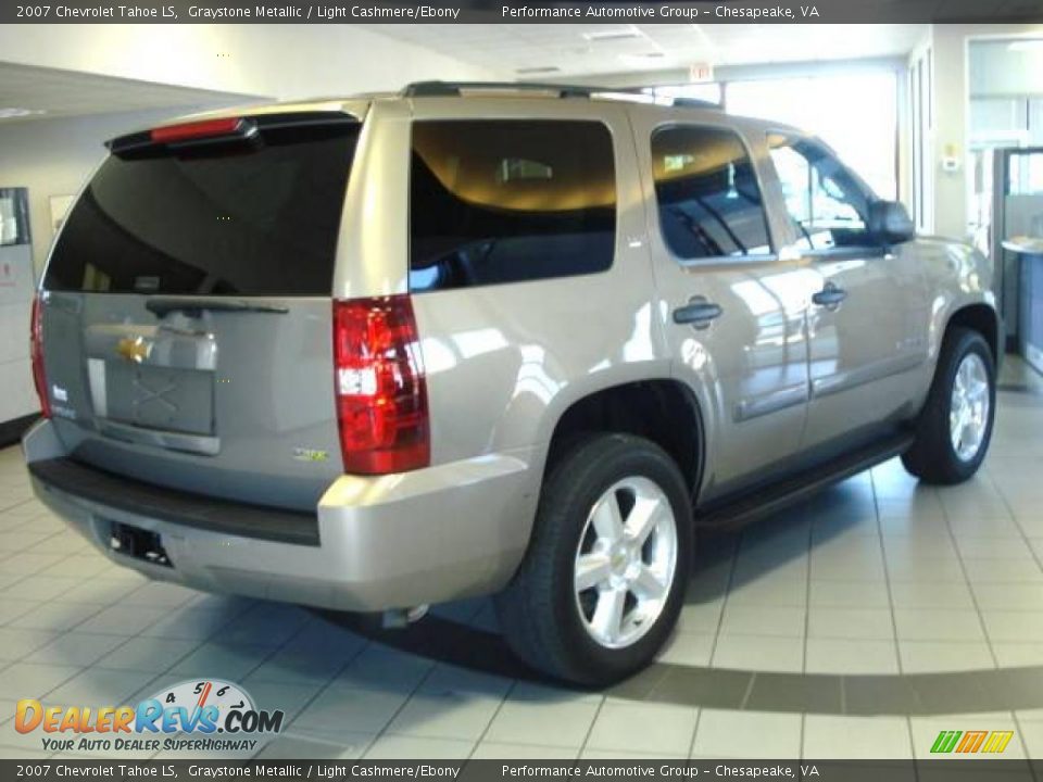 2007 Chevrolet Tahoe LS Graystone Metallic / Light Cashmere/Ebony Photo #6