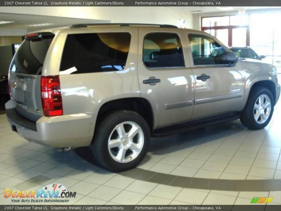 2007 Chevrolet Tahoe LS Graystone Metallic / Light Cashmere/Ebony Photo #7