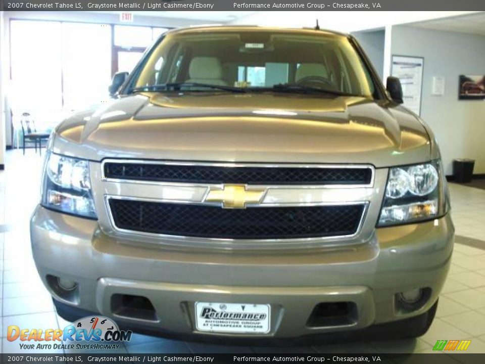 2007 Chevrolet Tahoe LS Graystone Metallic / Light Cashmere/Ebony Photo #10
