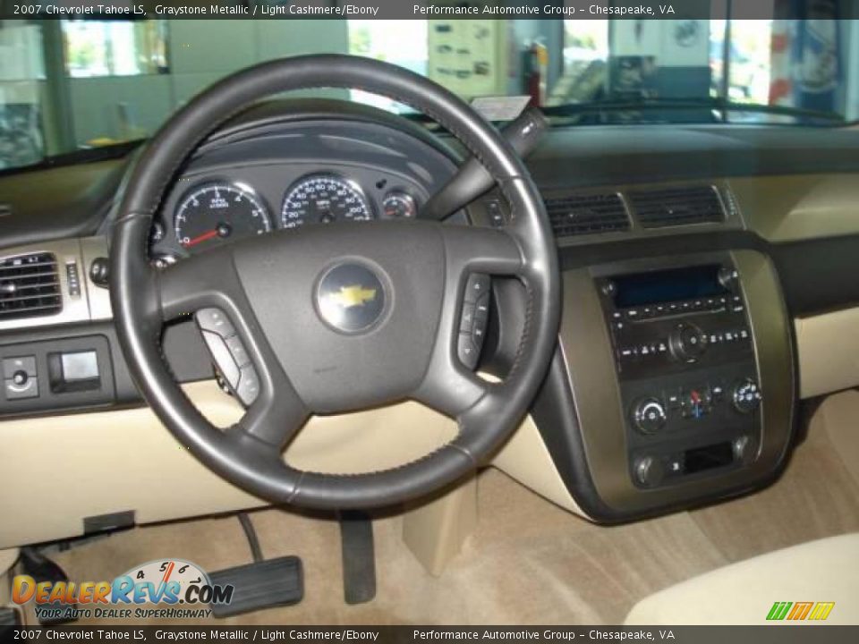 2007 Chevrolet Tahoe LS Graystone Metallic / Light Cashmere/Ebony Photo #14