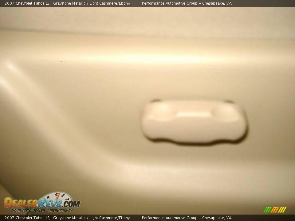 2007 Chevrolet Tahoe LS Graystone Metallic / Light Cashmere/Ebony Photo #16