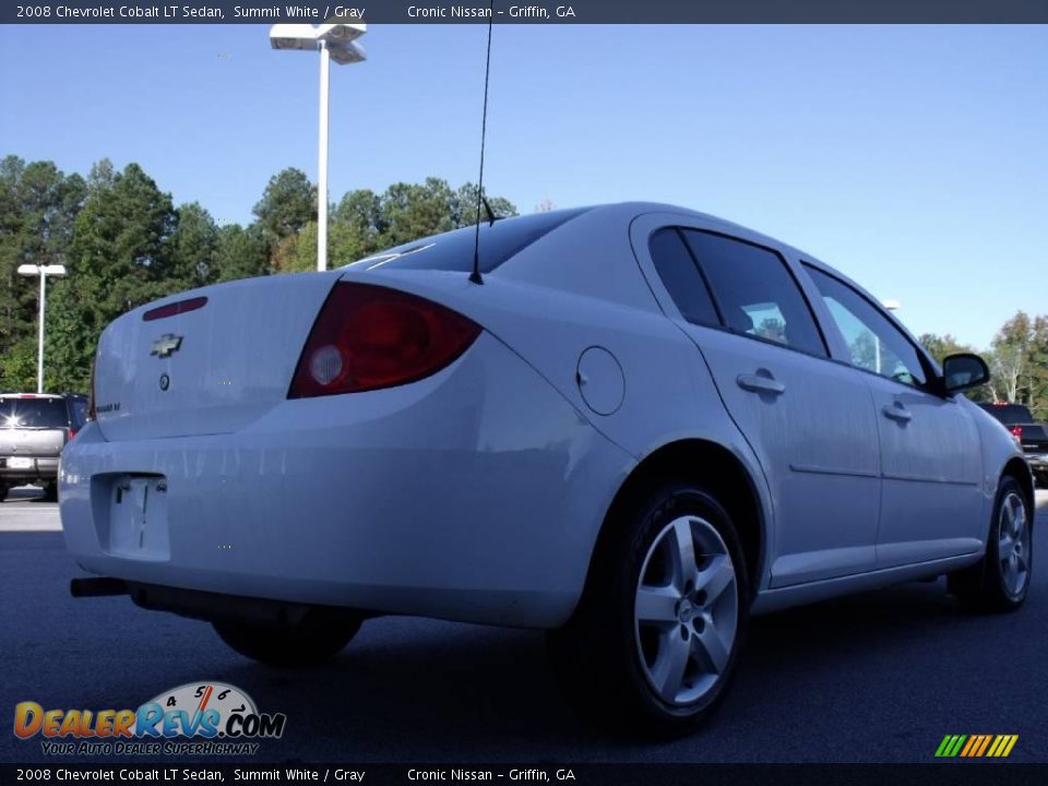 2008 Chevrolet Cobalt LT Sedan Summit White / Gray Photo #5