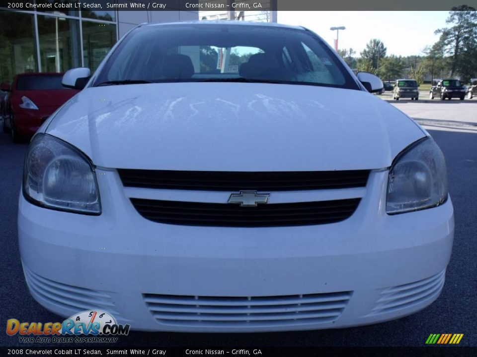 2008 Chevrolet Cobalt LT Sedan Summit White / Gray Photo #8
