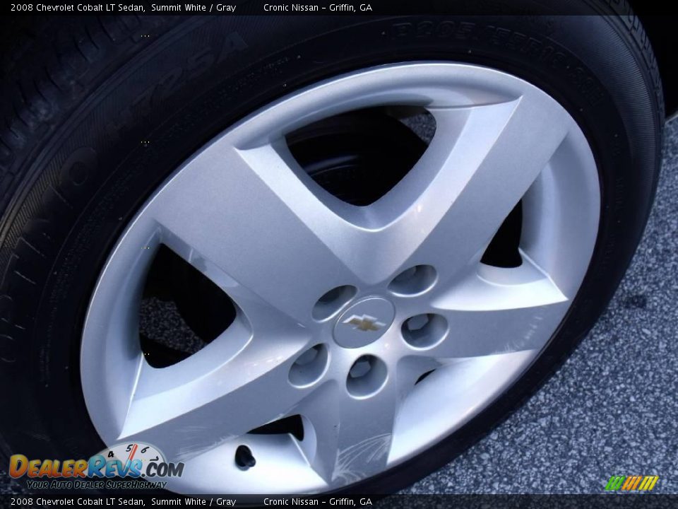 2008 Chevrolet Cobalt LT Sedan Summit White / Gray Photo #9