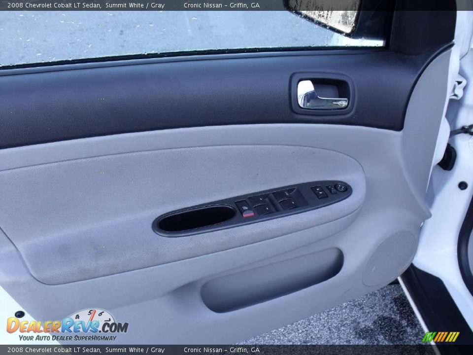 2008 Chevrolet Cobalt LT Sedan Summit White / Gray Photo #11